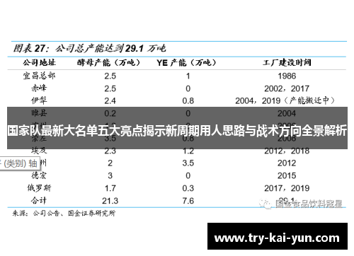 国家队最新大名单五大亮点揭示新周期用人思路与战术方向全景解析